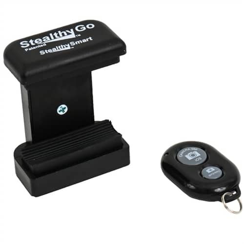 VariZoom SS-SK Smart Kit for StealthyGo with Smartphone Holder and Bluetooth Remote Black 